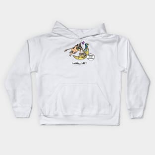 Cow Jumps Over the Moon Kids Hoodie